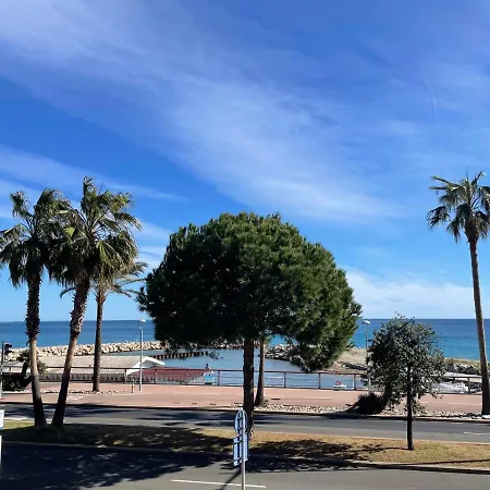 Front De Mer,plage, Piscine, Parking Apartment Cagnes-sur-Mer